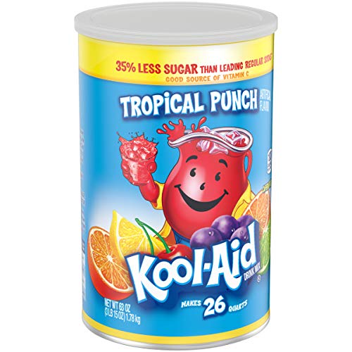 Kool-Aid Caffeine Free Jumbo Tropical Punch Sweetened Powdered D...