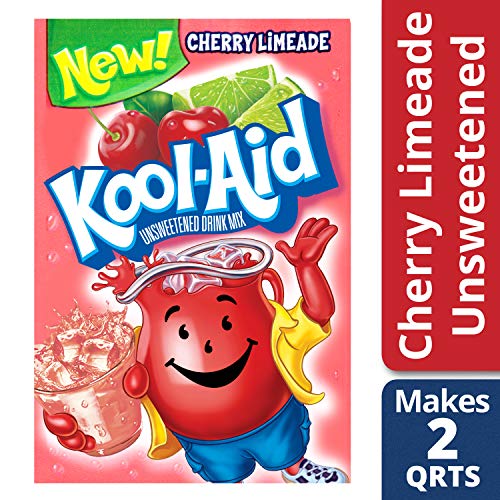 Kool-Aid Cherry Limeade Flavored Unsweetened Caffeine Free Powde