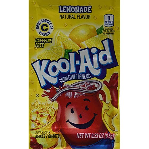 Kool-Aid Drink Mix, Lemonade Pack Of 48