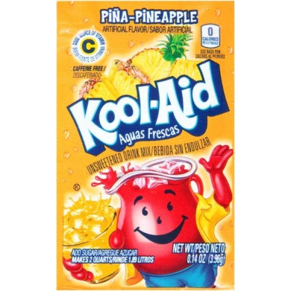Kool-Aid Drink Mix, Pina-Pineapple Pack Of 6