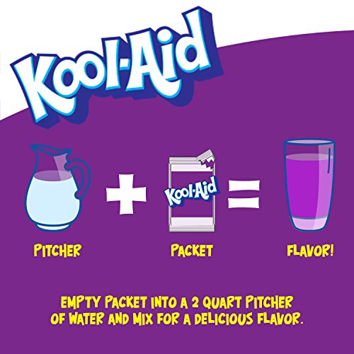 Kool-Aid Grape Flavored Unsweetened Caffeine Free Powdered Drink