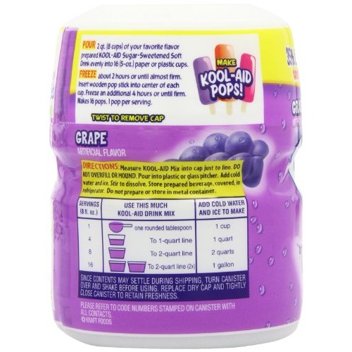 Kool-Aid Grape Soft Drink Mix 19 Oz