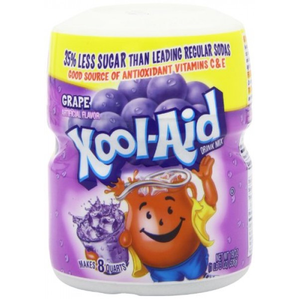 Kool-Aid Grape Soft Drink Mix 19 Oz