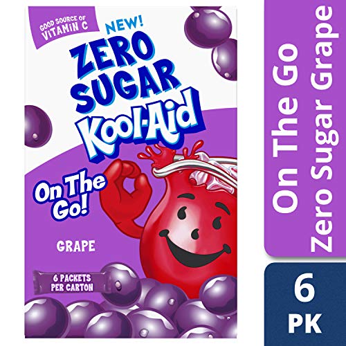Kool-Aid Grape Sugar Free Powdered Drink Mix, Pack Of 12