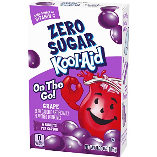 Kool-Aid Grape Sugar Free Powdered Drink Mix, Pack Of 12