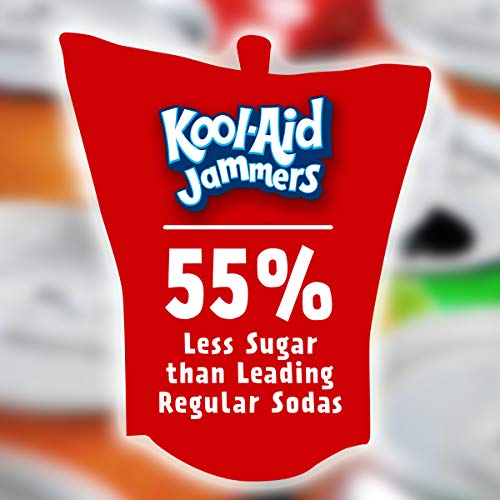 Kool-Aid Jammers Cherry Flavored Juice Drink 10 Pouches