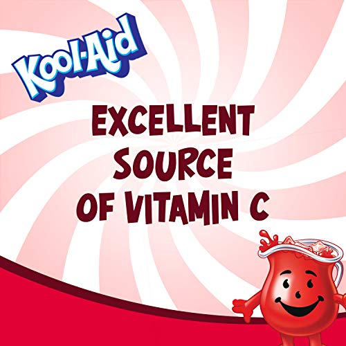 Kool-Aid Zero Sugar Jammers Cherry Flavored Juice Drink 10 Pouc