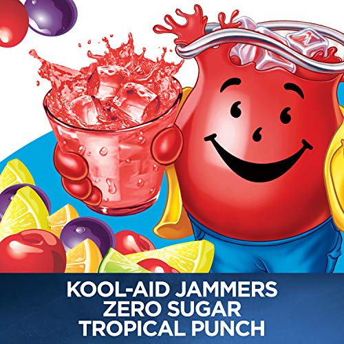 Kool-Aid Zero Sugar Jammers Tropical Punch Flavored Juice Drink