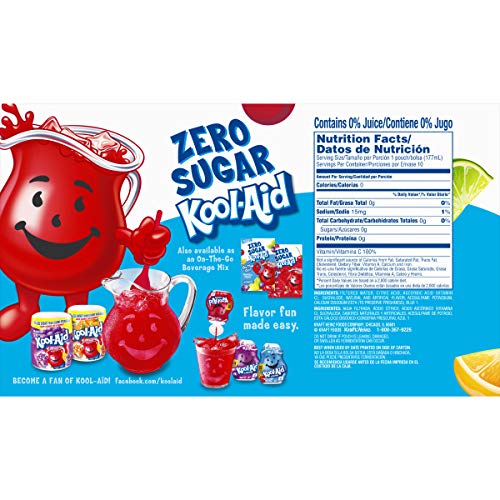 Kool-Aid Zero Sugar Jammers Tropical Punch Flavored Juice Drink