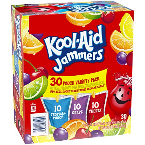 Kool-Aid Jammers Variety Pack 30 - 6 Oz Pouches