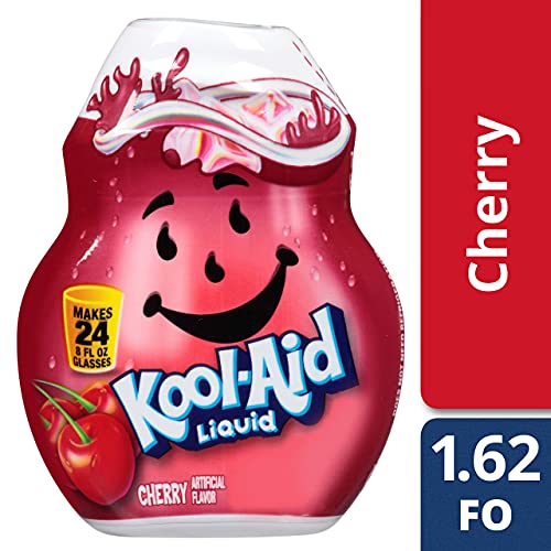 Kool-Aid Liquid Drink Mix , Caffeine Free Cherry, 1.62 Ounce Pa