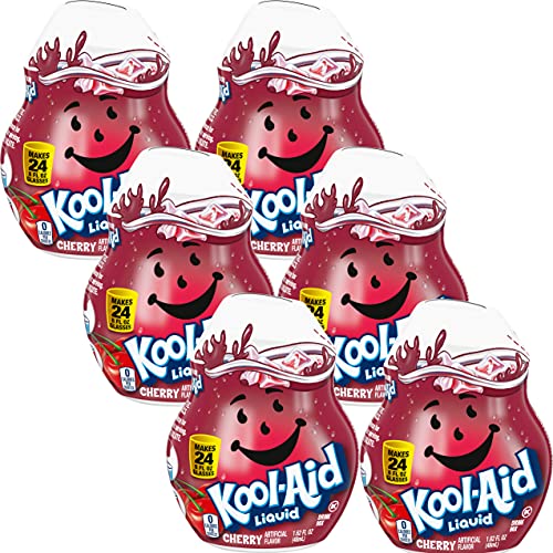 Kool-Aid Liquid Drink Mix , Caffeine Free Cherry, 1.62 Ounce Pa