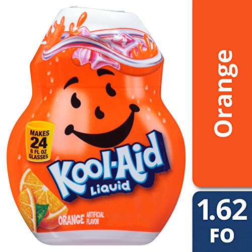 Kool-Aid Orange Flavored Liquid Drink Mix 1.62 Oz Bottle