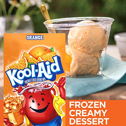 Kool-Aid Orange Flavored Unsweetened Caffeine Free Powdered Drin