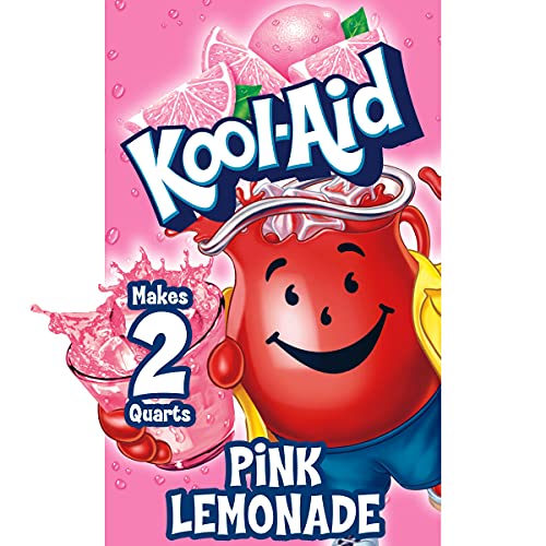 Kool-Aid Pink Lemonade Flavored Unsweetened Caffeine Free Powder