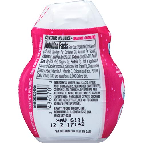 Kool-Aid Strawberry Flavored Liquid Drink Mix 1.62 Oz Bottle