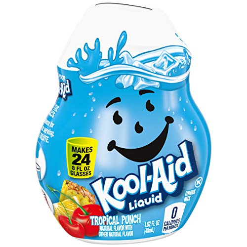 Kool-Aid Tropical Punch Flavored Liquid Drink Mix 1.62 Oz Bottle