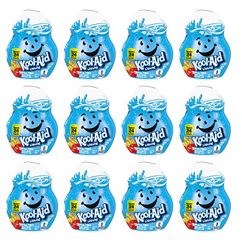 Kool Aid Tropical Punch Liquid Drink Mix, 1.62 Fluid Ounce -- 12
