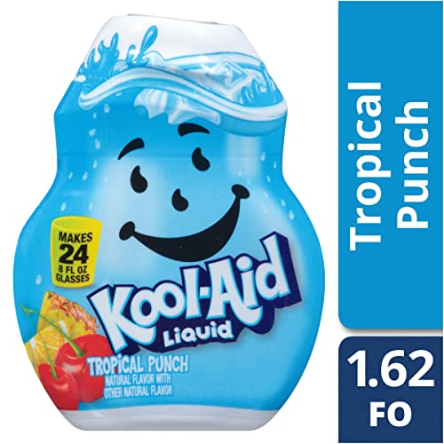 Kool-Aid Tropical Punch Liquid Drink Mix, Caffeine Free, 1.62 FL...