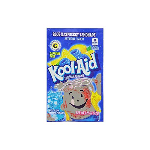 Kool-Aid Twists Ice Blue Raspberry Lemonade Unsweetened Soft Dri