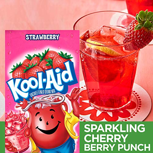 Kool-Aid Unsweetened Caffeine Free Strawberry Zero Calories Powd...