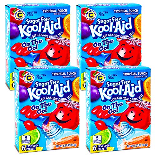 Kool-Aid Sugar Free Low Calorie Drink Mix 6 Easy Open Packets P Kool-Aid Sugar Free Low Calorie Drink Mix 6 Easy Open Packets P