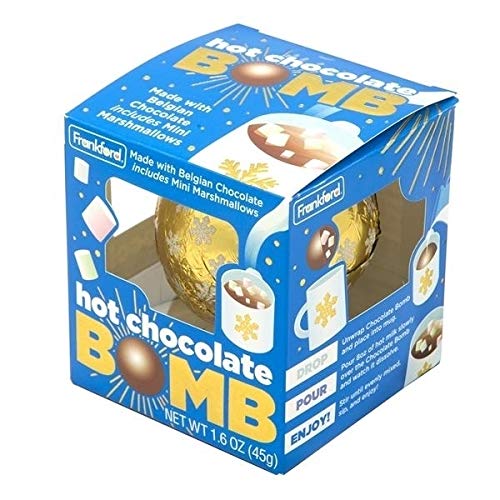 Frankford Large Hot Chocolate Bombs 4-Pack With Belgian Chocolat