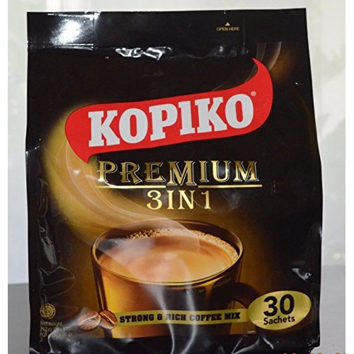 Kopiko Instant Premium 3 In 1 Coffee With Non Dairy Creamer And