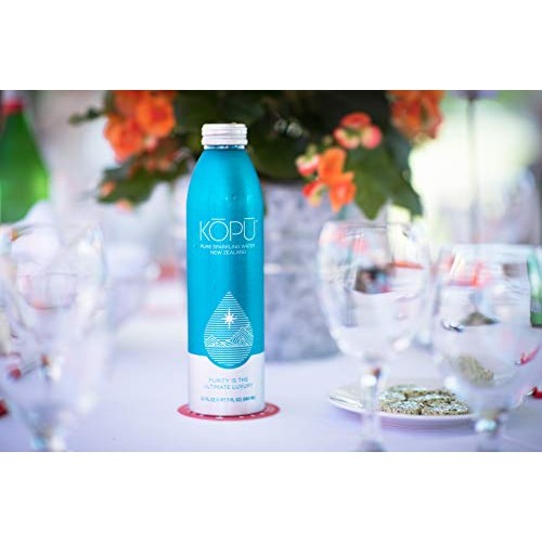 Kopu Sparkling Water, Exceptionally Smooth Taste, Champagne-Like