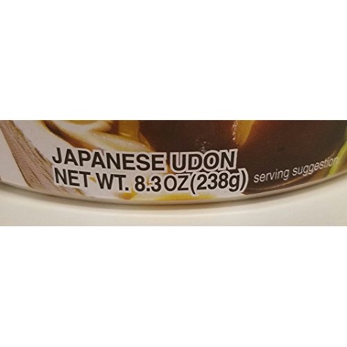 Pack Of 6Japanese Style Fresh Cup Instant Noodle Udon 8.3Oz Pe
