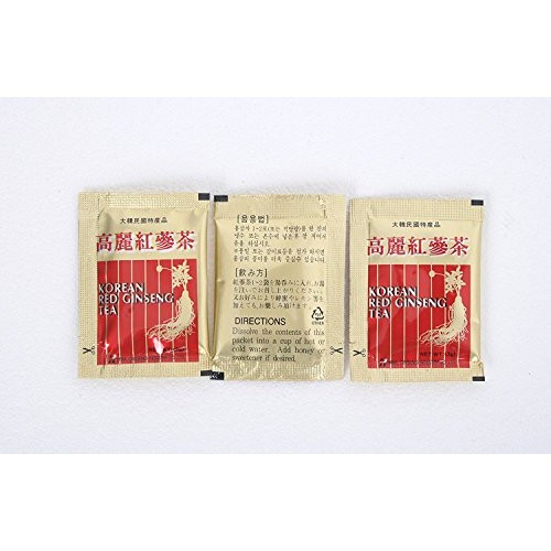 Korean Red Ginseng Tea 3G X 50 Packets Korean Ginseng Tea Made I