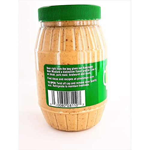 Kosciusko Spicy Brown Beer Mustard 9 Oz Jars Pack Of 2