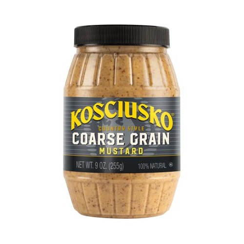 Plochmans Kosciusko Country Style Coarse Grain Mustard, Hearty ...