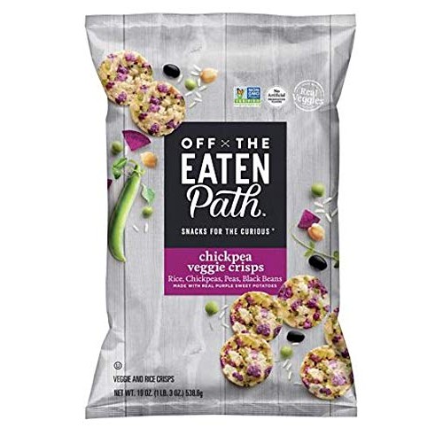 Off The Eaten Path Chickpea Veggie Crisps 19 Oz. Pack Of 2