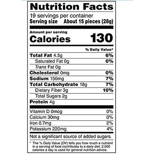 Off The Eaten Path Chickpea Veggie Crisps 19 Oz. Pack Of 2