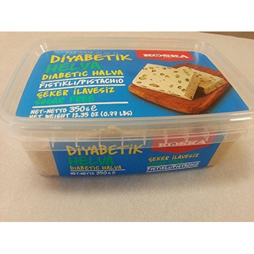 Imported Natural Sugar Free Tahini Pistachio Halva 350G