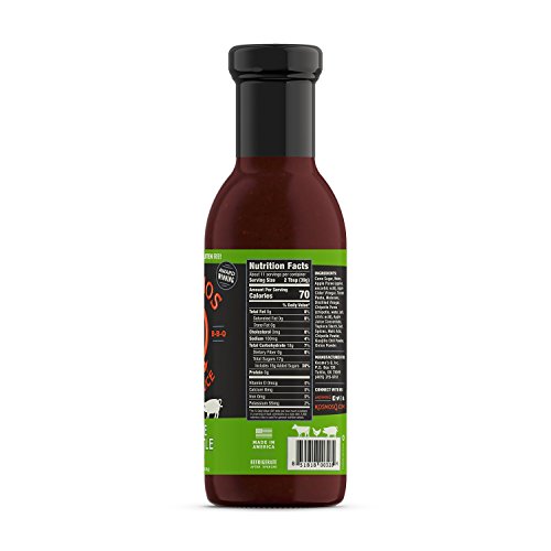 Kosmos Q Sweet Apple Chipotle Bbq Sauce | Sweet &Amp; Smoky Flavor |
