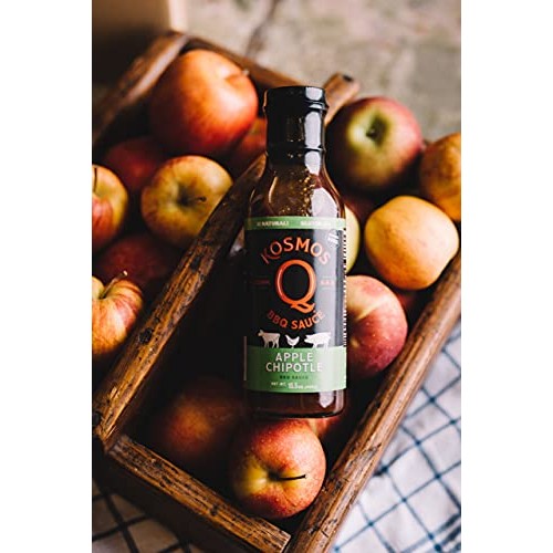 Kosmos Q Sweet Apple Chipotle Bbq Sauce | Sweet &Amp; Smoky Flavor |