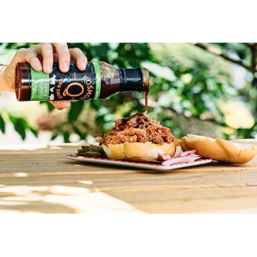 Kosmos Q Sweet Apple Chipotle Bbq Sauce | Sweet &Amp; Smoky Flavor |