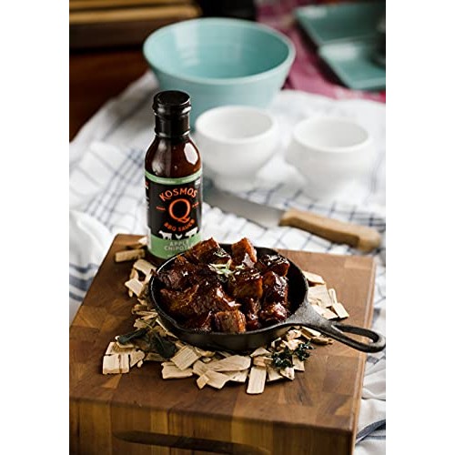 Kosmos Q Sweet Apple Chipotle Bbq Sauce | Sweet &Amp; Smoky Flavor |
