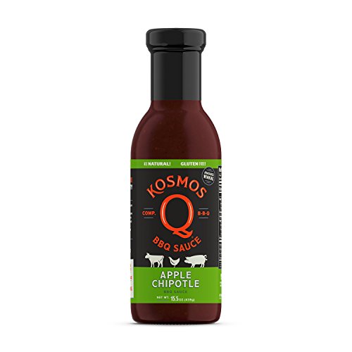 Kosmos Q Sweet Apple Chipotle Bbq Sauce | Sweet &Amp; Smoky Flavor |