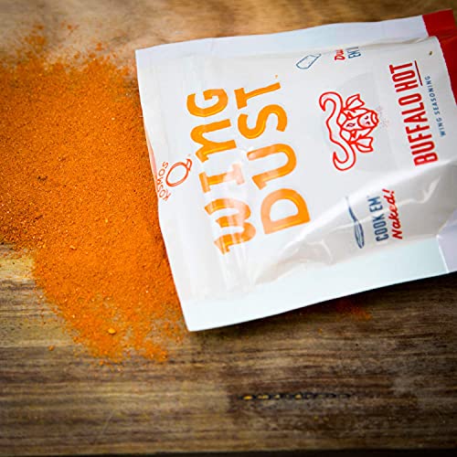 Kosmos Q Buffalo Hot Wing Dust | Chicken Wing Seasoning | Dry Bb