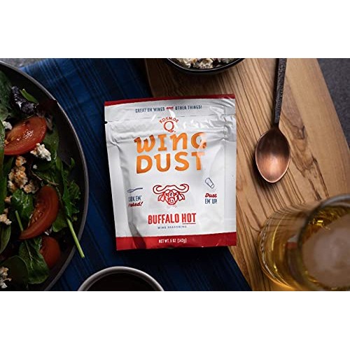 Kosmos Q Buffalo Hot Wing Dust | Chicken Wing Seasoning | Dry Bb