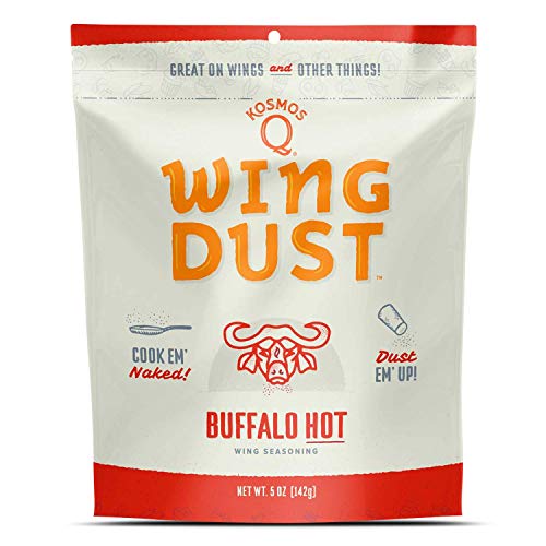 Kosmos Q Buffalo Hot Wing Dust | Chicken Wing Seasoning | Dry Bb