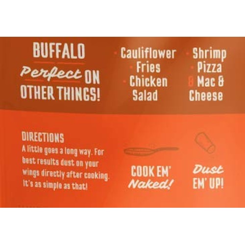 Kosmos Q Buffalo Wing Dust | Chicken Wing Seasoning | Dry Bbq Ru