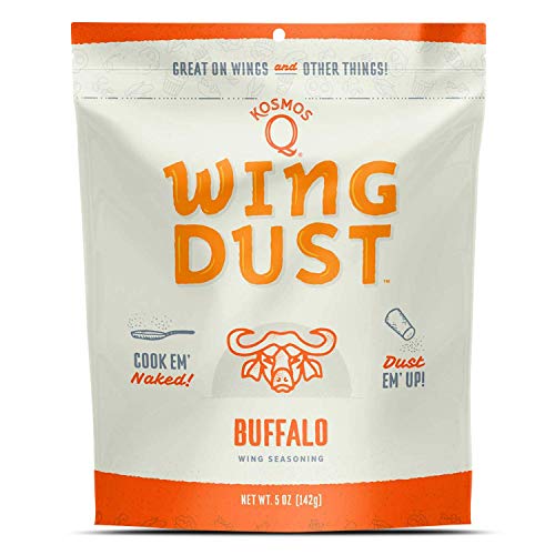 Kosmos Q Buffalo Wing Dust | Chicken Wing Seasoning | Dry Bbq Ru