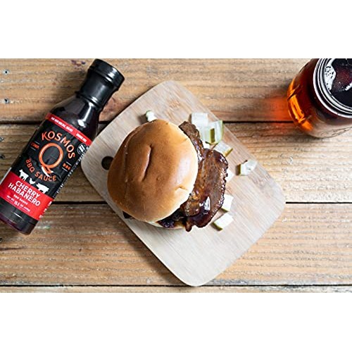 Kosmos Q Cherry Habanero Bbq Sauce | Sweet &Amp; Spicy Flavor | Best
