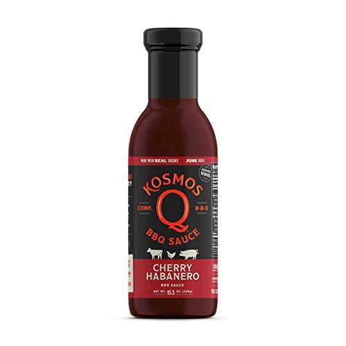 Kosmos Q Cherry Habanero Bbq Sauce | Sweet &Amp; Spicy Flavor | Best