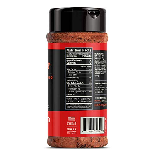 Kosmos Q Dirty Bird Bbq Rub | Savory Blend | Great On Ribs, Chic