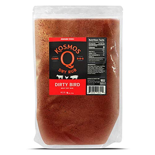Kosmos Q Dirty Bird Bbq Rub | Savory Blend | Great On Ribs, Chic